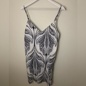 Hount black and white dress | M